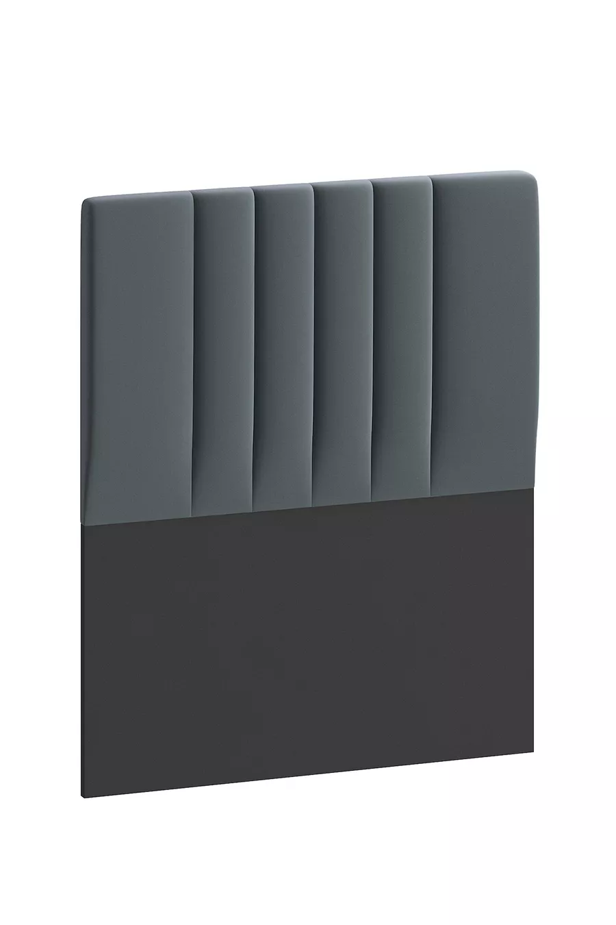 Tête de lit, Tête de lit Lotus Anthracite, Tête de lit de lit simple avec options de dimensions