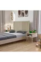 Tête de lit en bois verni motif marbré (VERTICAL)