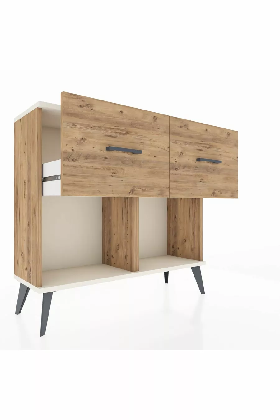 Commode Arges 2 tiroirs Pin-Ayatashi/Pin