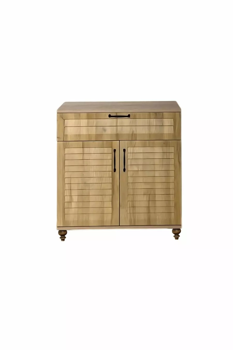 Commode Pera en bois MDF avec portes | Portes Rehau | Pieds en charme | Couleur Riviera | Élégante et pratique