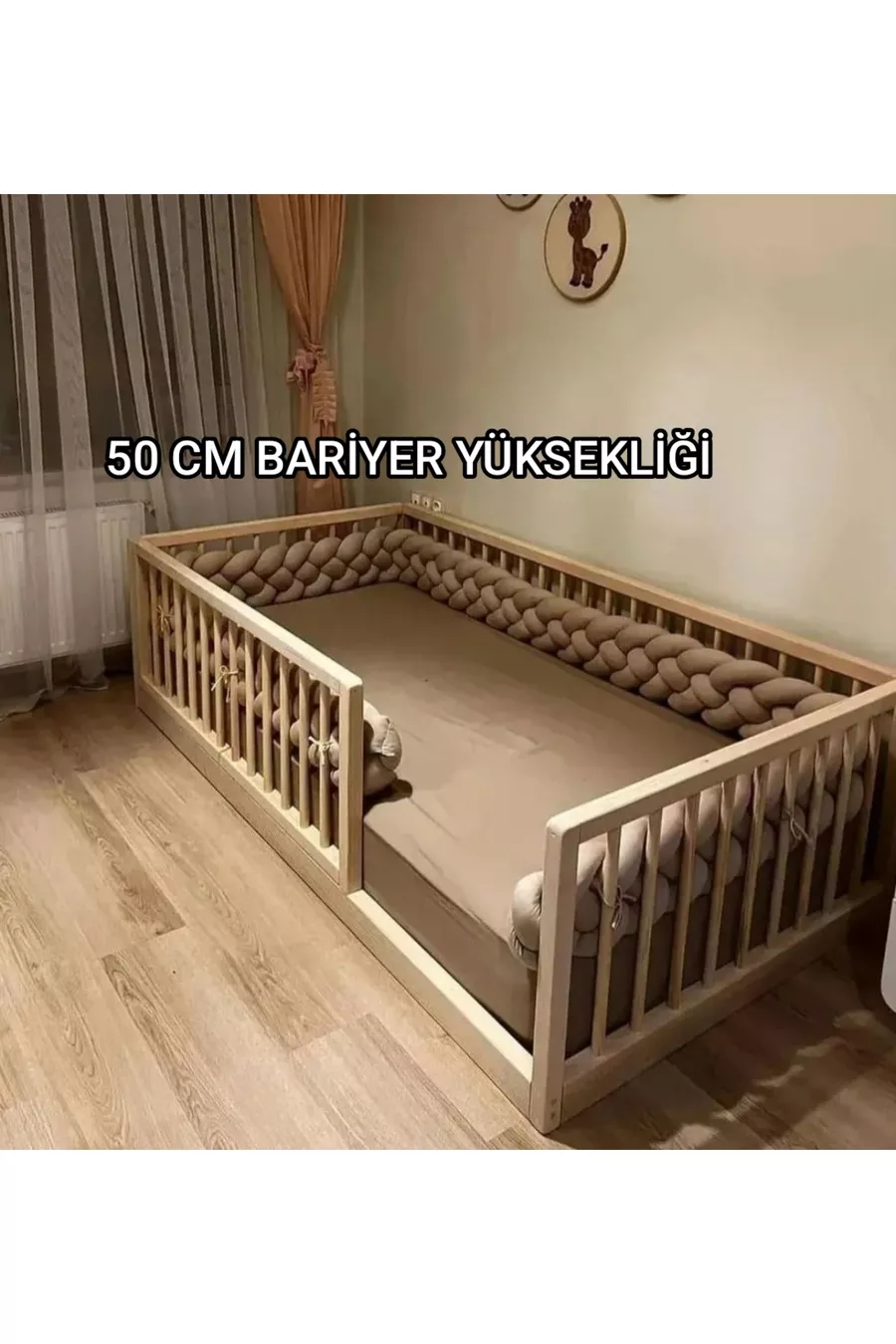 HAUTEUR DE BARRIÈRE CM LIT POUR BÉBÉ ET ENFANT