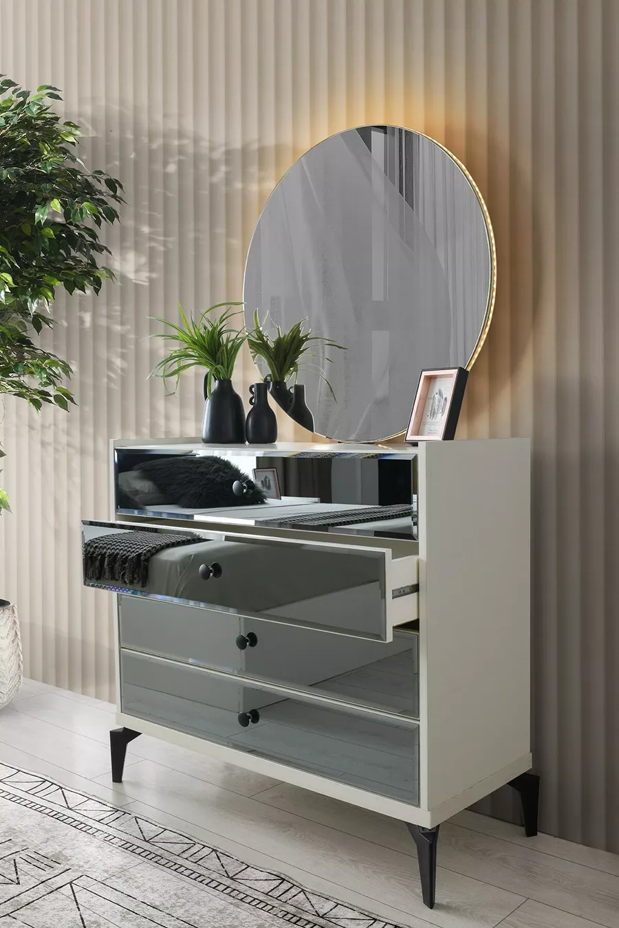 ENSEMBLE DE CHAMBRE À COUCHER KYIV EN MDF
