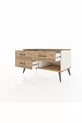 Commode Hyperion 3 tiroirs Pierre de lune-Sapin