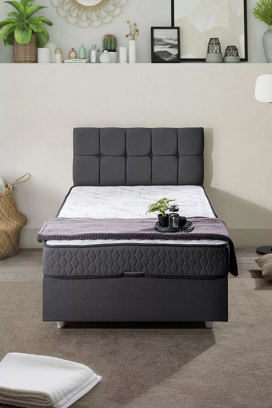 Ensemble Berlin Double, Ensemble tête de lit et sommier simple