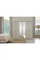 ENSEMBLE DE CHAMBRE À COUCHER CAPRA BOHÈME, 6 PORTES