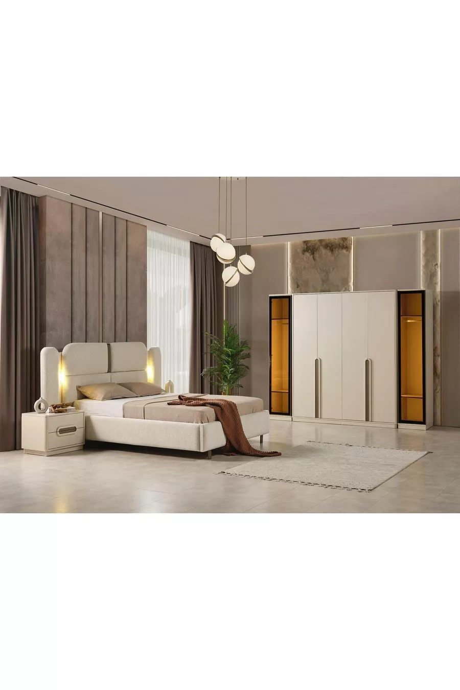 ENSEMBLE DE CHAMBRE À COUCHER ROVER