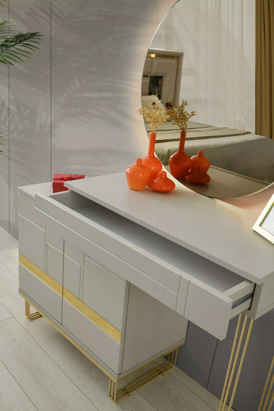 ENSEMBLE DE CHAMBRE À COUCHER CEVAHİR EN MDF