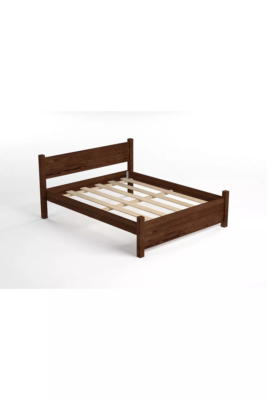 Tina-Lit en bois massif naturel