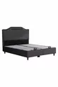 Ensemble tête de lit et sommier avec coffre Royal Lux ANTHRACITE (LIT NON INCLUS)