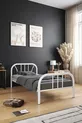 Lit en fer forgé Royal Metal blanc pour une personne
