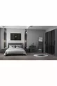 Ensemble de chambre à coucher Kale Luxe - Anthracite Set 1