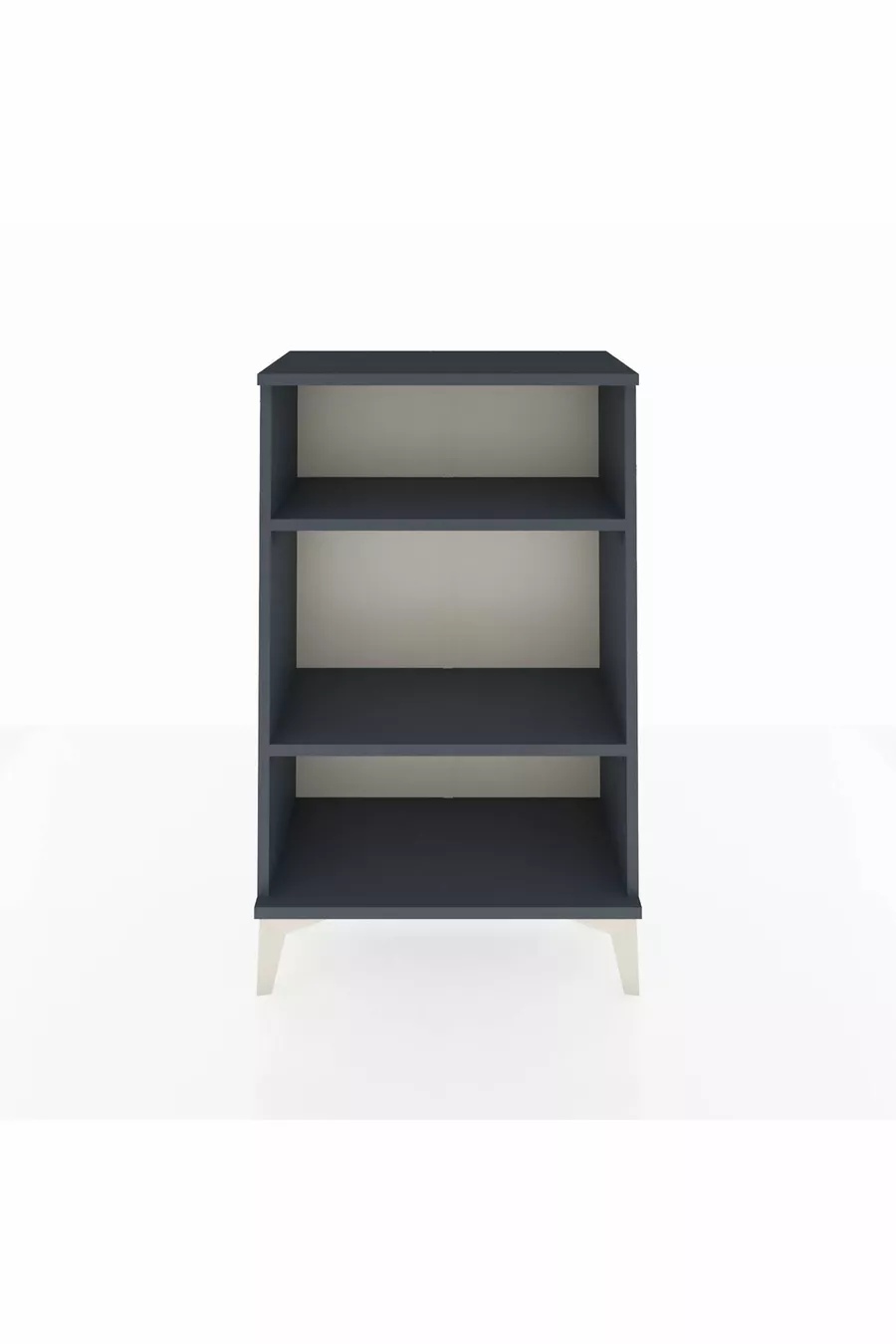 Chevet Arges à 2 étagères Anthracite-Anthracite