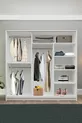 Armoire coulissante blanche 