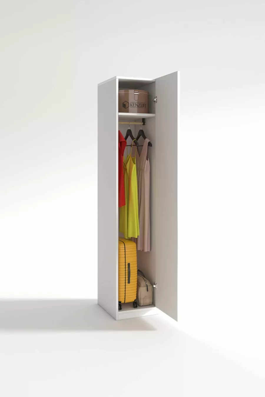 Armoire étudiante à une porte, armoire simple Kasımpatı Byz ** Byz, armoire de bureau avec porte