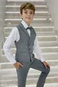 Ensemble sportif avec gilet pour garçon Mojo, détails de poche,  Gris