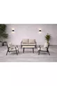 DREAM Balcon, Ensemble de Jardin, Café, Canapé en Métal, Ensemble de Canapés, Mobilier de Jardin, 2+1+1 avec table(s)