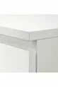 Table de chevet, blanche, cm