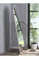 Miroir sur pied blanc élégant pour hall, couloir, salon, salle de bain, WC, bureau, chambre d'enfant  cm