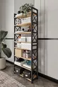 ÉTAGÈRE DÉCORATIVE MULTIFONCTION À 8 NIVEAUX POUR CHAUSSURES