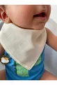 (4 PIÈCES) Bavoir & Foulard pour Bébé en Tissu Mousseline avec Pressions Run Baby
