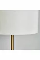 Lampadaire en forme de champignon au design moderne avec abat-jour en tissu