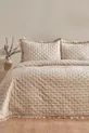 Ensemble de housse de lit double Viona Beige