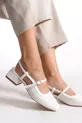 Chaussures à talons pour femmes Aanlarel  Blanc