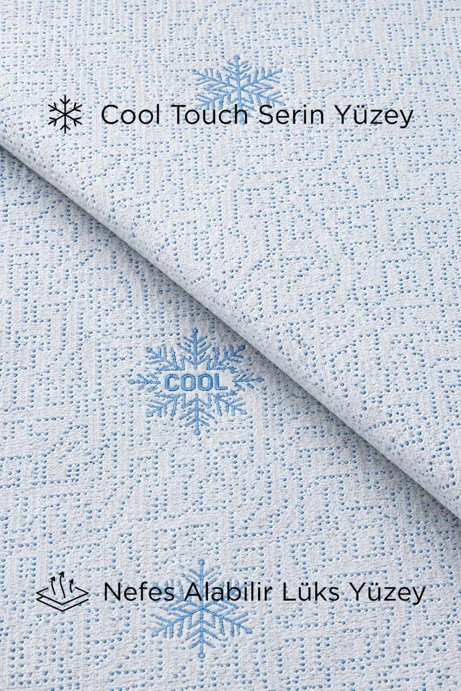 Protège-matelas imperméable COOL Premium Fitted | Frais, ultra-silencieux, qui ne fait pas transpirer