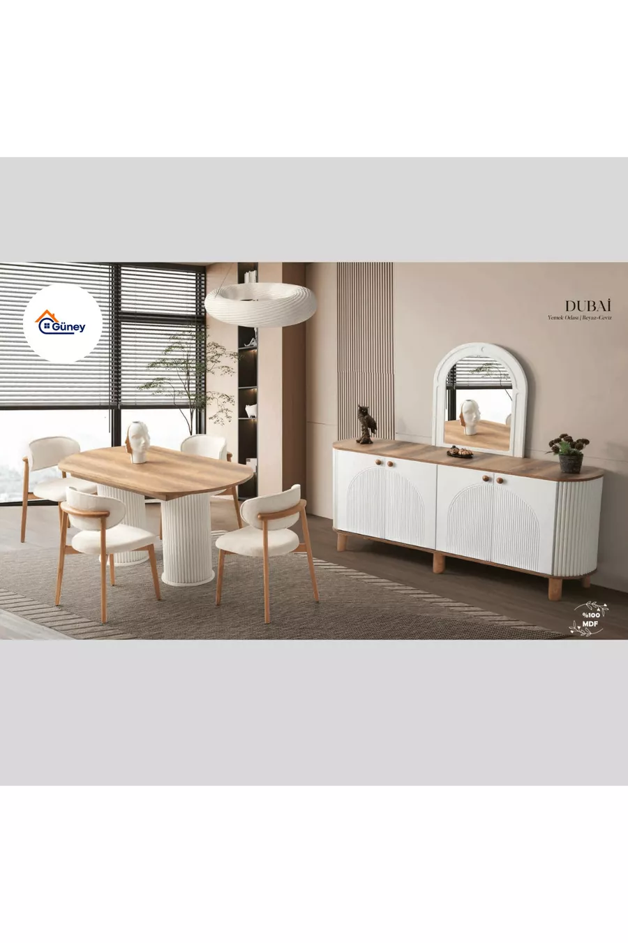 Ensemble Chambre à Coucher et Salle à Manger Pack Mariage