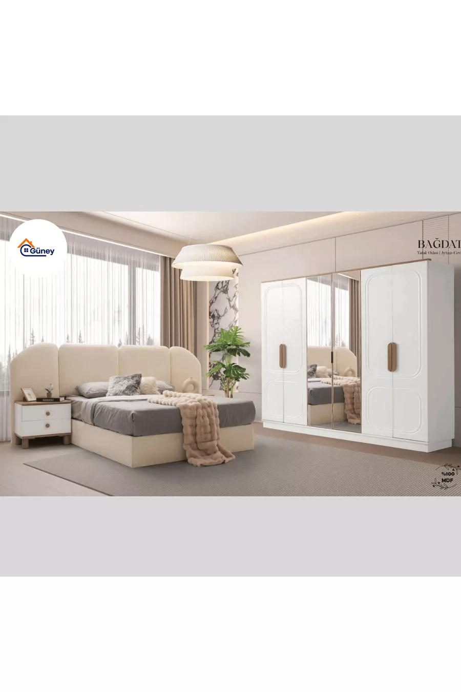 Ensemble Chambre à Coucher et Salle à Manger Pack Mariage