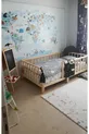 Lit Montessori Unisexe pour Bébé et Enfant en Bois Naturel