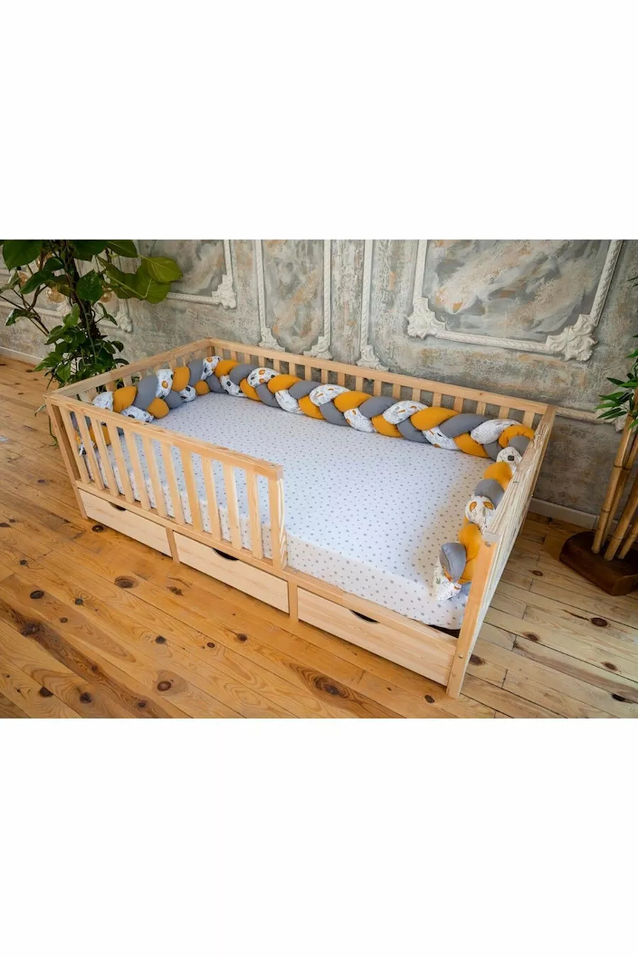 Lit en bois Montessori - Lit Montessori - Lit Montessori - -
