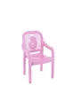 Siège enfant en plastique Mandella Rubi rose
