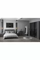 Ensemble de chambre à coucher Kale Luxe - Anthracite Set 1