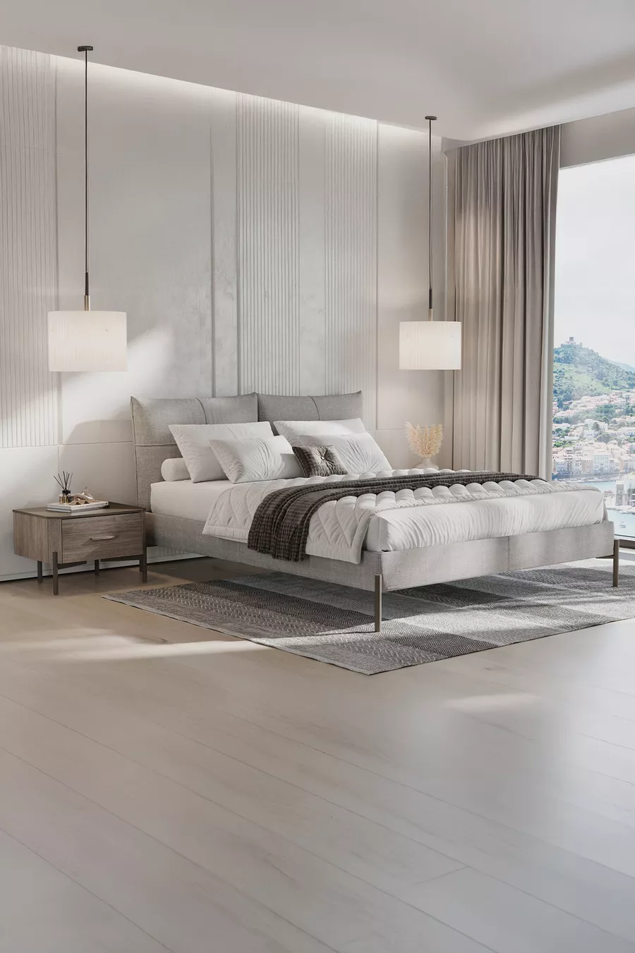 Ensemble de chambre à coucher Varena