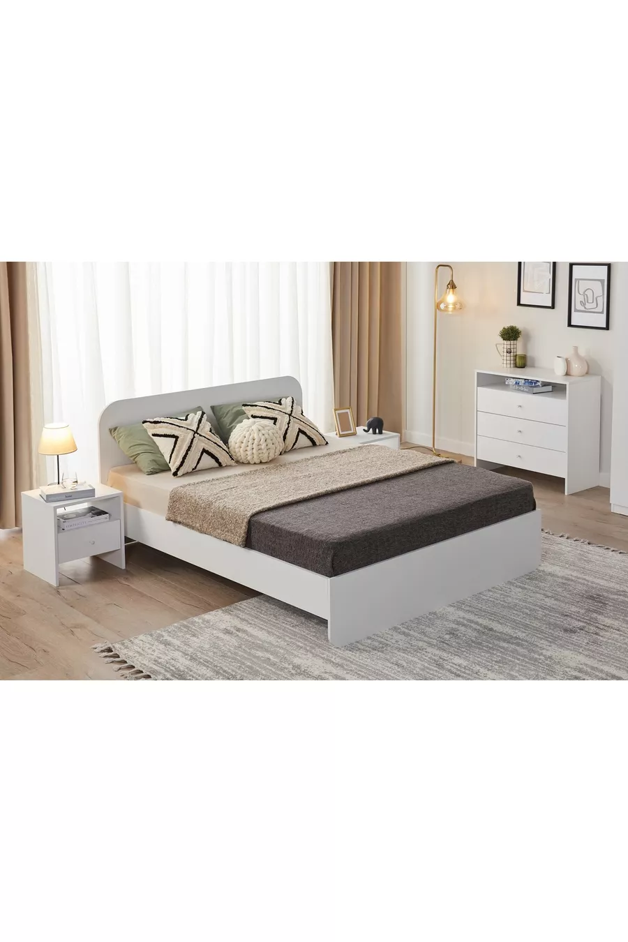 Ensemble de chambre à coucher Bien, 5 portes