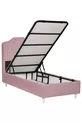 Ensemble tête de lit et coffre Royal Lux ROSE (LIT NON INCLUS)