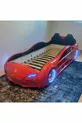 Supercarbeds - Lamborghini - Lit Voiture avec Roues - Extreme - Portes Ouvertes Vers le Haut - Rouge