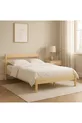 Lit en bois massif Bois naturel COULEUR NATURELLE