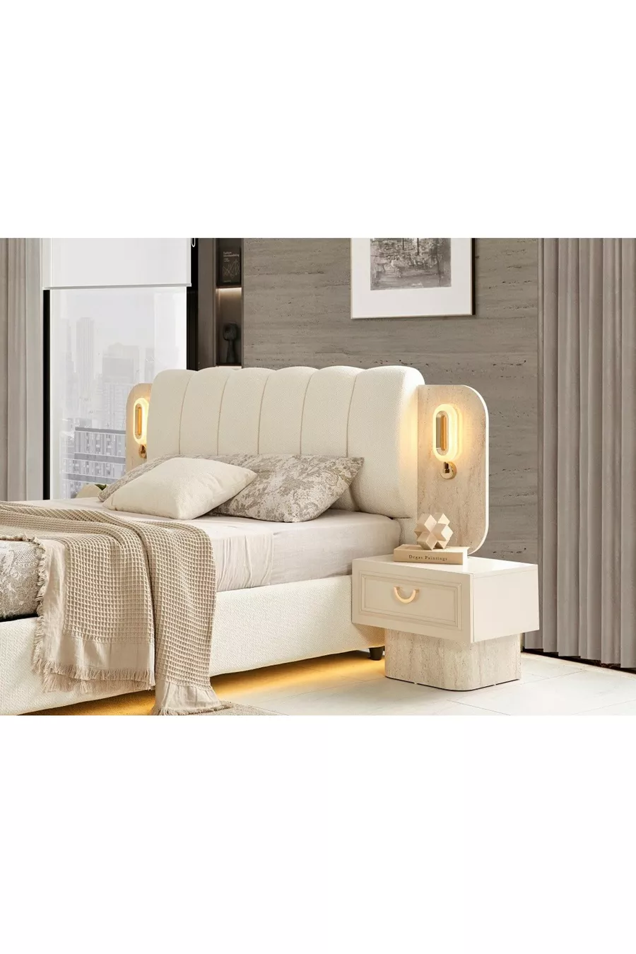 CHAMBRE À COUCHER BURGAZ EN MDF