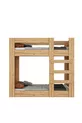 Lit Superposé Jeune Compatible avec Lit Antique en Pin