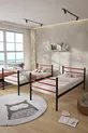 Lits superposés Trend compatibles avec matelas rouge Métal démontable