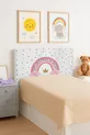 Housse de tête de lit pour enfant à motif arc-en-ciel