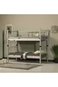 Chambre d'enfant Yurt, lit superposé et lit simple en métal