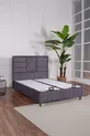TÊTE DE LIT PREMIUM BAMBOO SLEEPY Gris (Sommier et matelas non inclus)