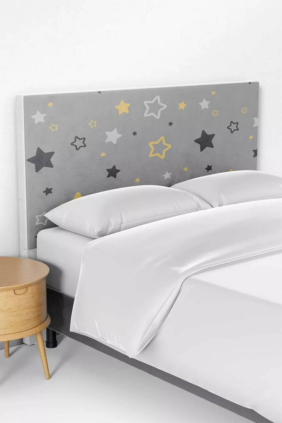 Housse de tête de lit et sommier pour chambre d'enfant Étoiles