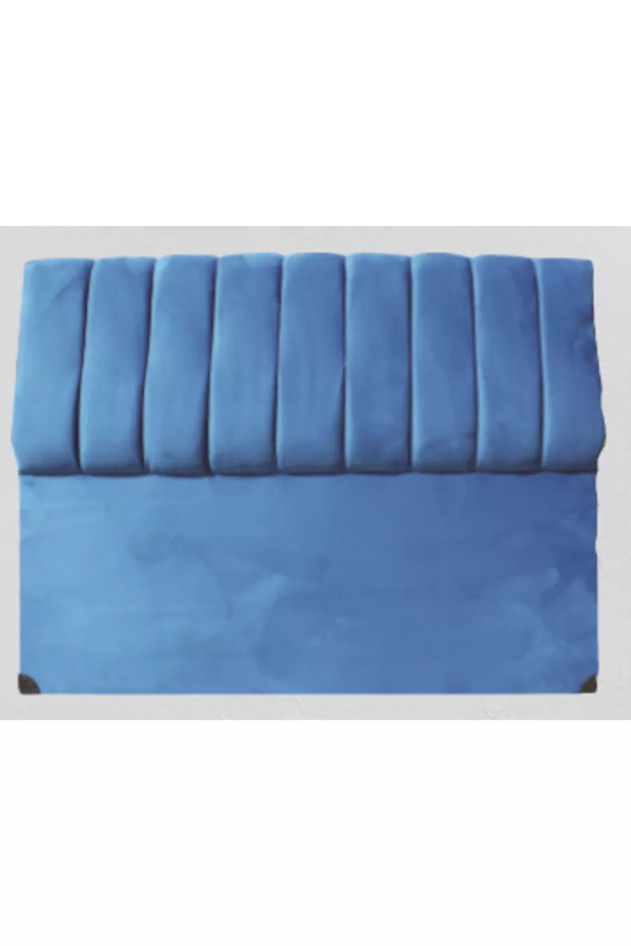 Tête Alc Sante à duvet de poulet bleu avec double tranches pour lit double