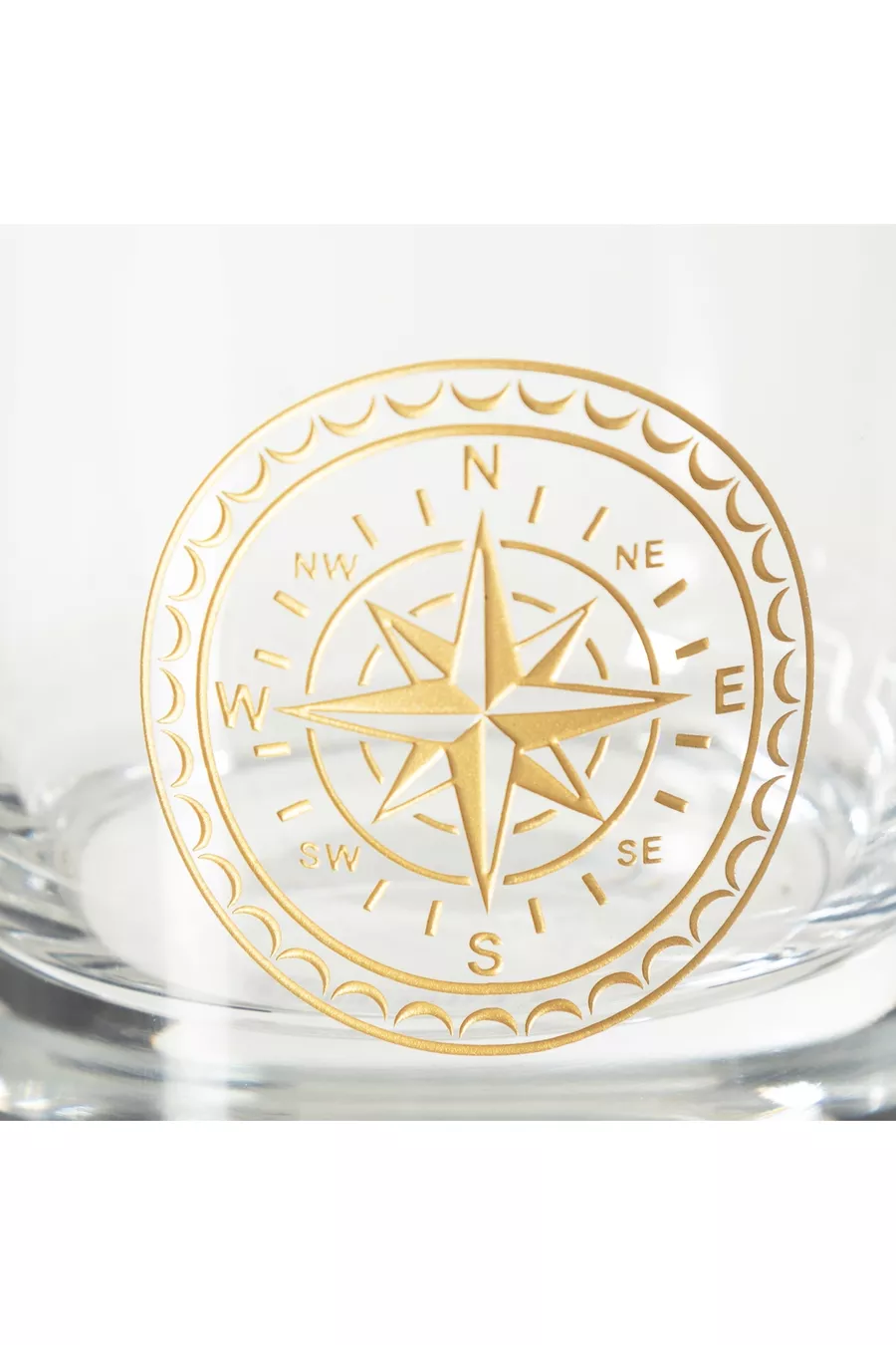 VERRE À WHISKY COMPASS OR  ML