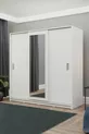 Armoire coulissante blanche 