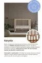 Ensemble de Berceau en Bois Naturel (BL) X - lit pour maman, lit, parc de jeu, lit junior Montessori